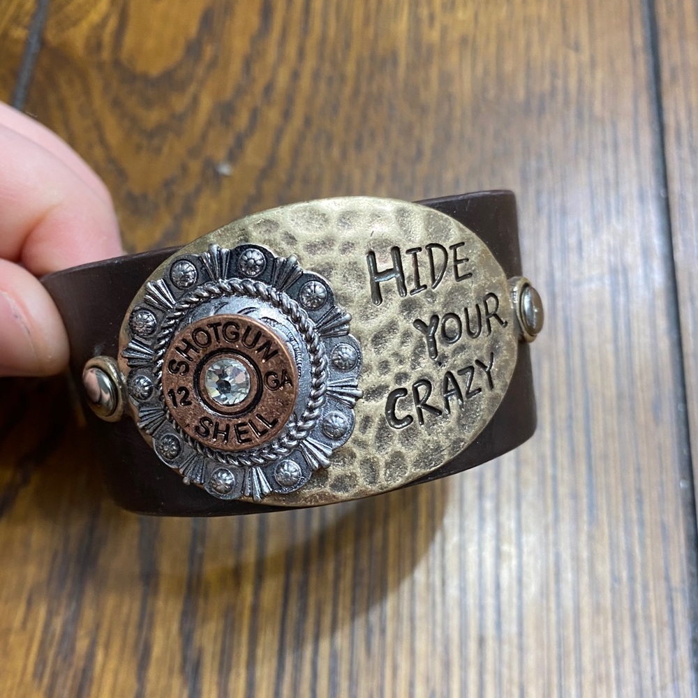 Hide your crazy snap bracelet